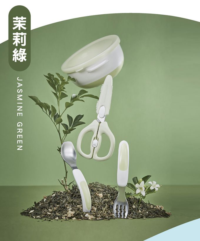 nac nac - 不鏽鋼雙層隔熱碗-海洋藍