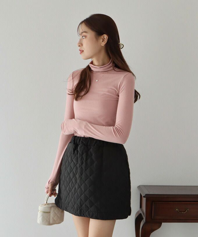 日本 BLUE EAST - 柔軟彈性長袖內搭上衣-寶藍