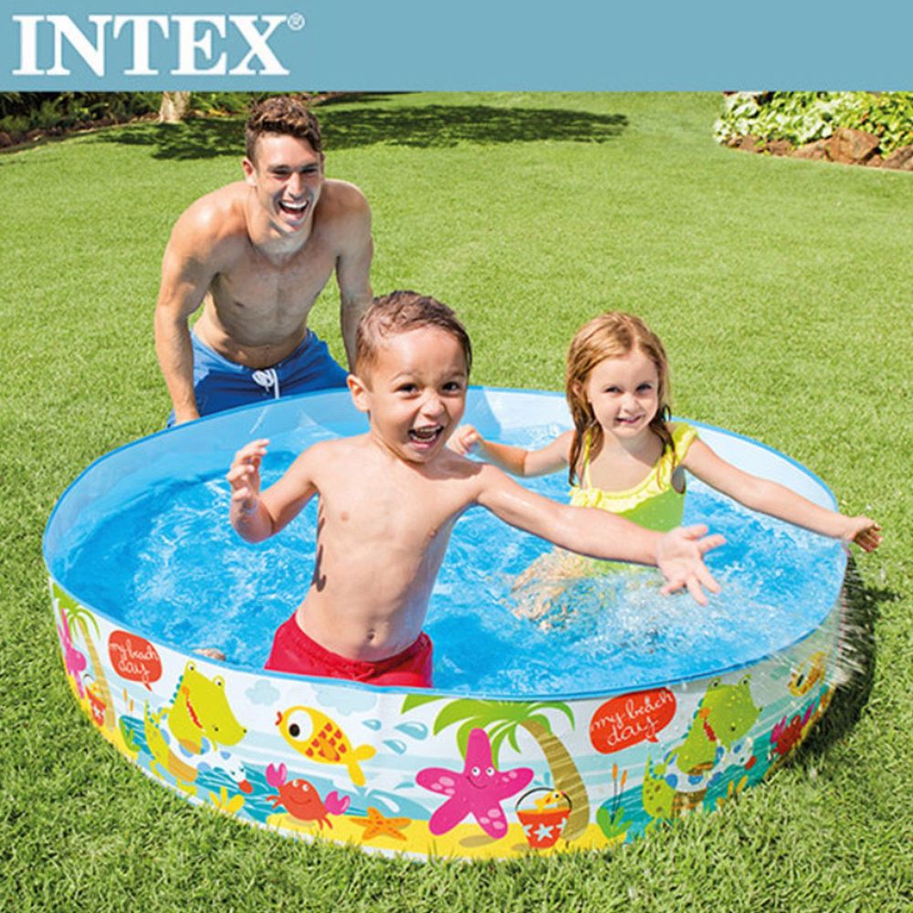INTEX - 免充氣幼童戲水游泳池 (直徑152cm)