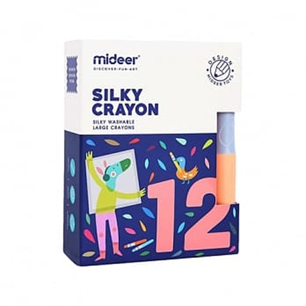 MiDeer - 絲綢蠟筆-12色
