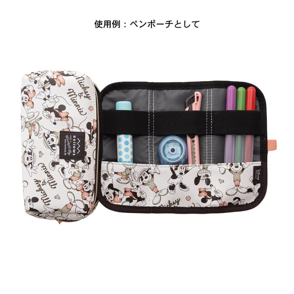 日本大人気！ Beiiows x Disney 迪士尼化妝包｜POLAR BEAR多功能收納包