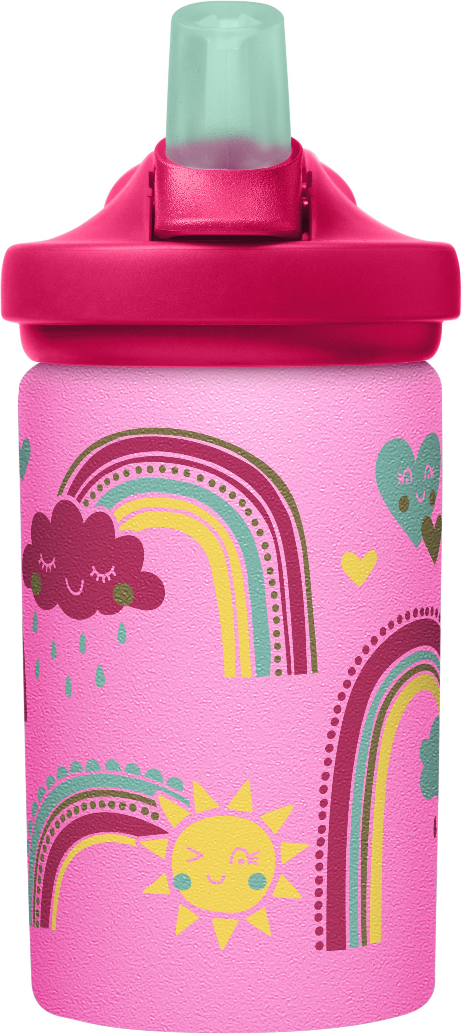 CamelBak - EDDY+ 兒童吸管單層不鏽鋼水瓶-魔幻彩虹-400ml