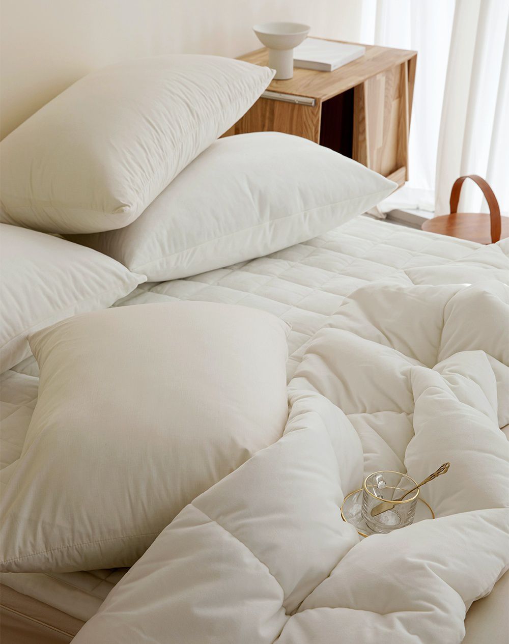 韓國 Maatila - 可水洗M2全方位抗菌防蟎棉被(冬被)-象牙海岸