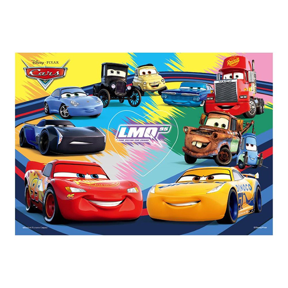 Cars3 汽車總動員3 (3)心形拼圖200片