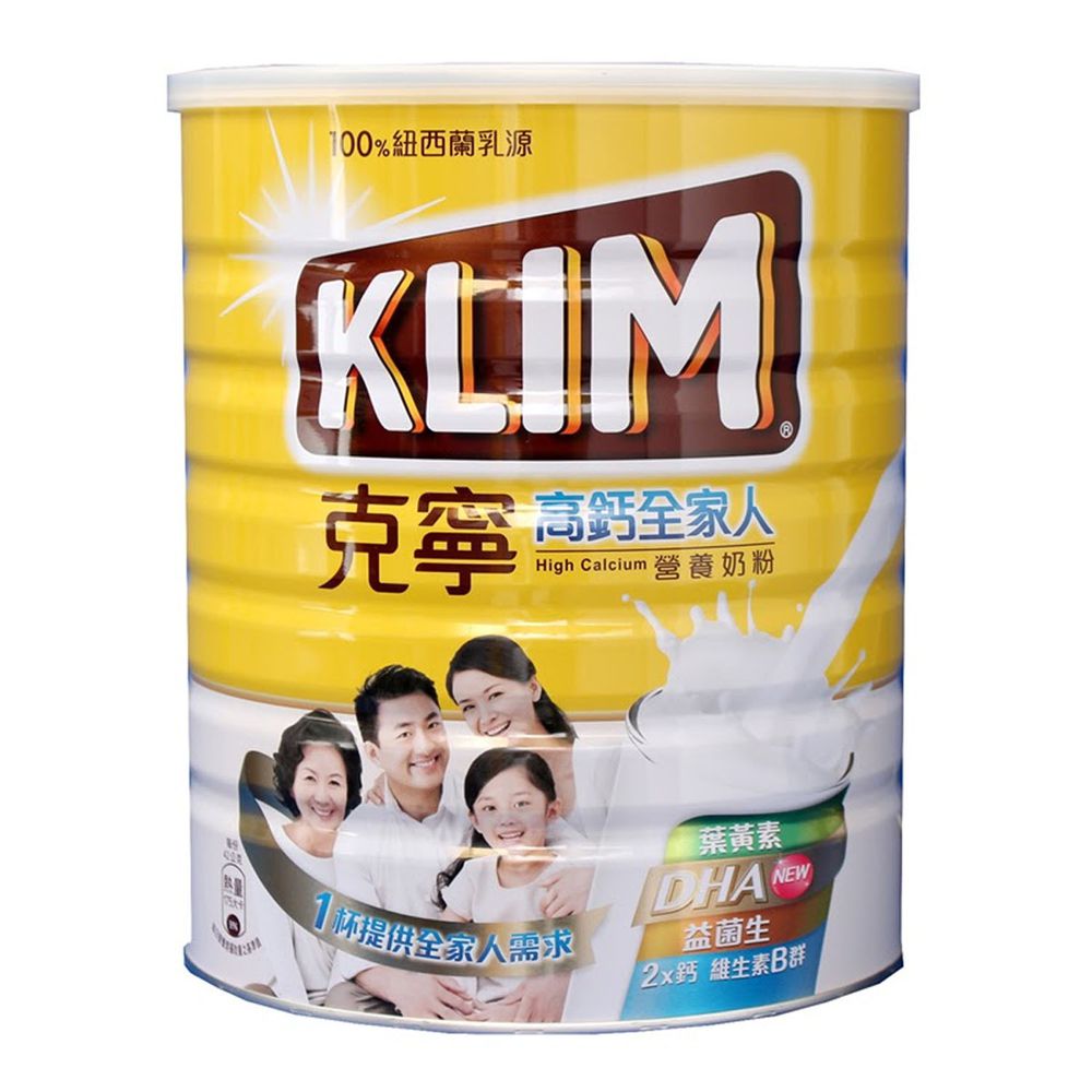 克寧 - 高鈣全家人奶粉2.2公斤X1罐