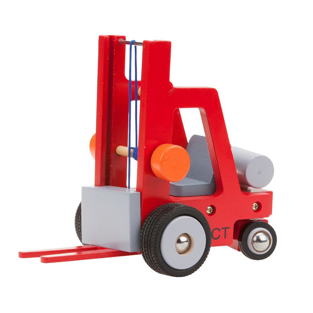 荷蘭 New Classic Toys - 貨櫃系列-木製堆高機玩具