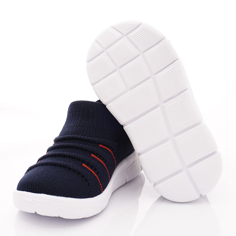 Arnold Palmer 雨傘牌 - 卡通童鞋-專櫃針織學步款(寶寶段)-深藍