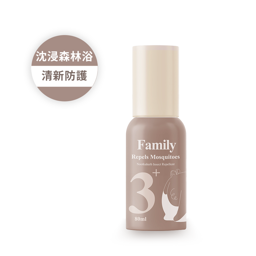 諾卡草本防蚊蟲噴霧 80ml (防蚊液/100%草本)-80ml
