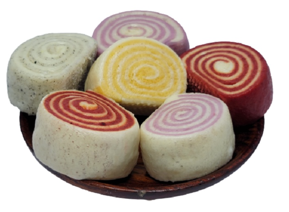 港媽私房手作 - 無添加寶寶手工蔬果雙色饅頭-低糖 南瓜-8粒/盒（150g -/+4%）