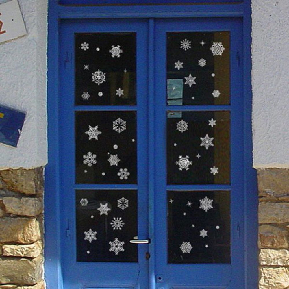 時尚壁貼-银粉雪花貼 (30cm*45cm)