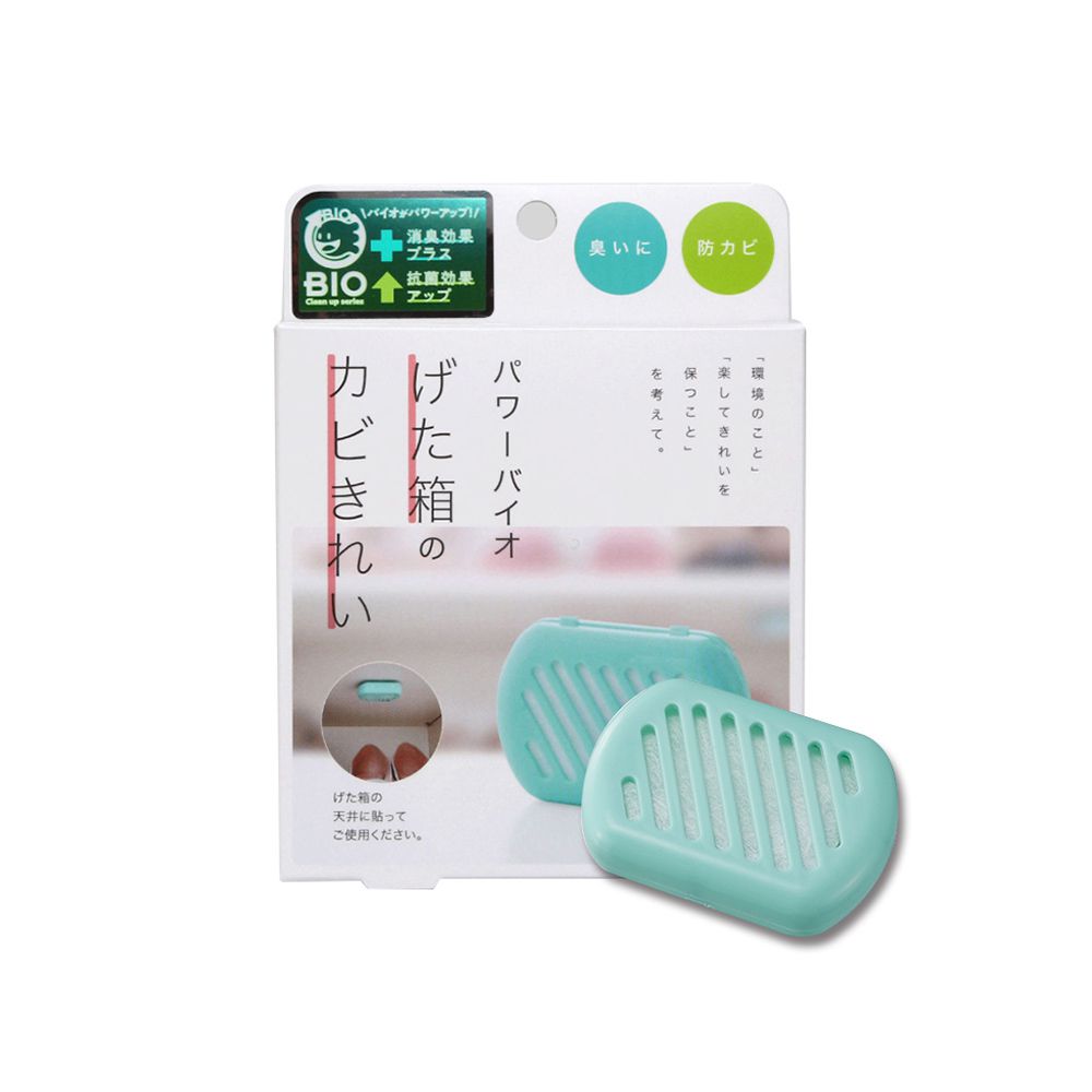 日本 COGIT - 日製BIO長效除臭防霉貼片盒(威力加強版)-鞋櫃用-3入