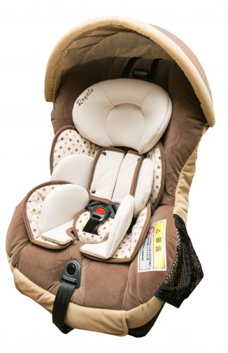 britax römer - Royale 0-4歲安全座椅-咖啡圓點