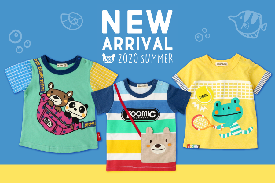 日本 ZOOMIC 動物造型夏裝 #新品同步連線
