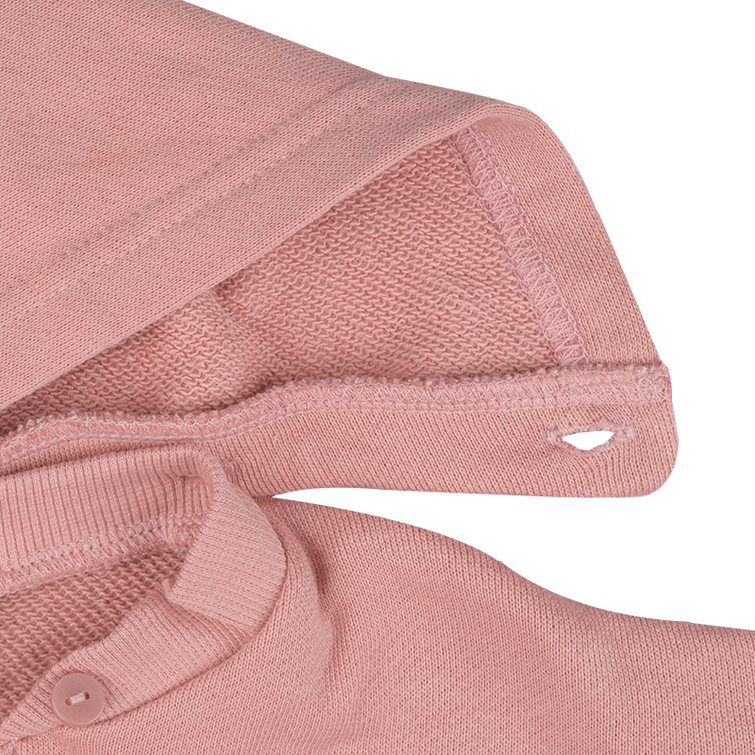 akachan honpo - 連帽外套-毛圈內裡-粉紅色