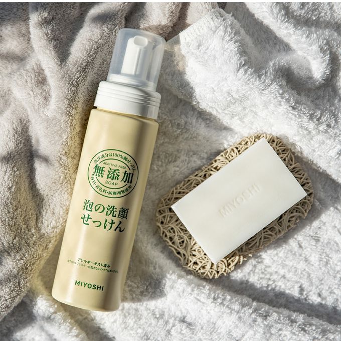 日本 MIYOSHI 無添加 - 無添加泡沫洗顏乳-200ml