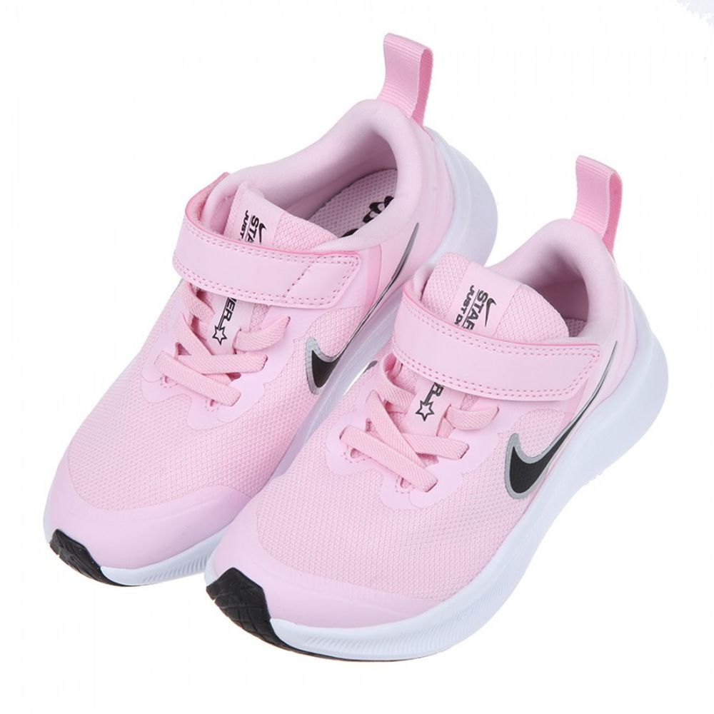 NIKE - STAR_RUNNER3粉紅色網布兒童運動鞋