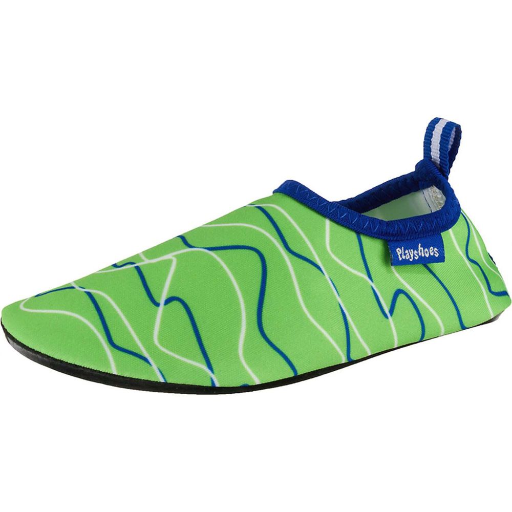 德國Playshoes - 抗UV水陸兩用沙灘懶人童鞋-海浪