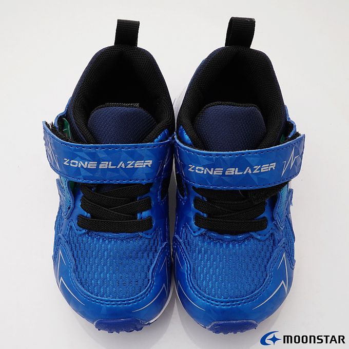 Moonstar日本月星 - 月星閃電電燈競速童鞋-ZB11125藍(中小童段)-機能運動鞋-藍