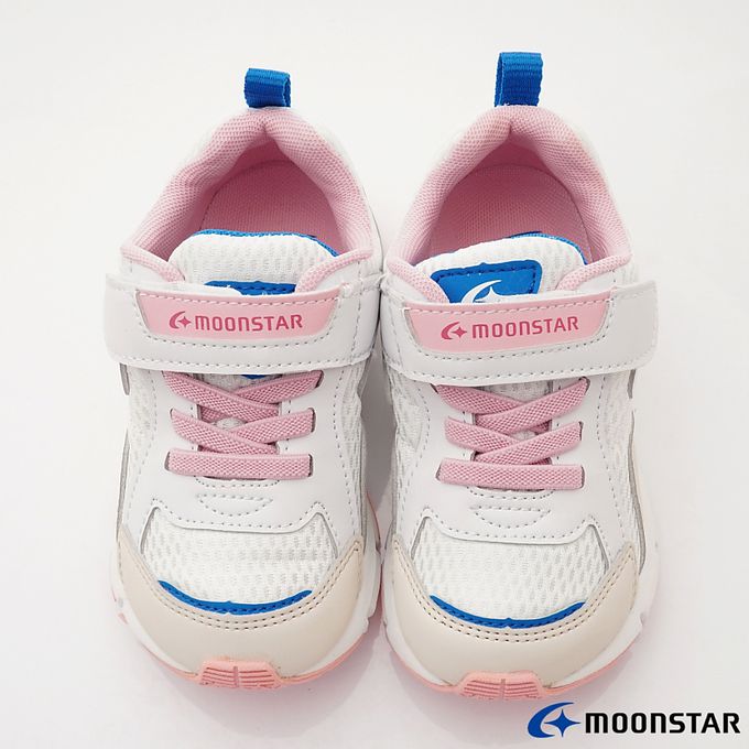 Moonstar日本月星 - 運動系列機能童鞋-MSCNC26884白粉(中大童)-運動鞋-白粉