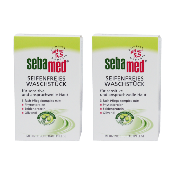 德國 Sebamed 施巴 - PH5.5 橄欖潔膚皂 150g*2