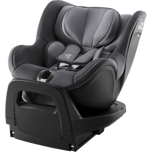 德國原裝Dualfix Pro ISOFIX 360度旋轉0-4歲汽座-月光灰-(贈皮椅保護墊)