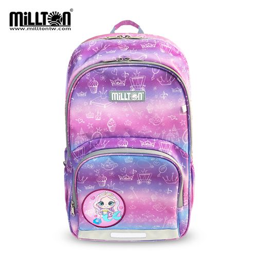 軍規雙軸護脊書包｜粉紫奇幻Fantasy Dreams｜20L 700g