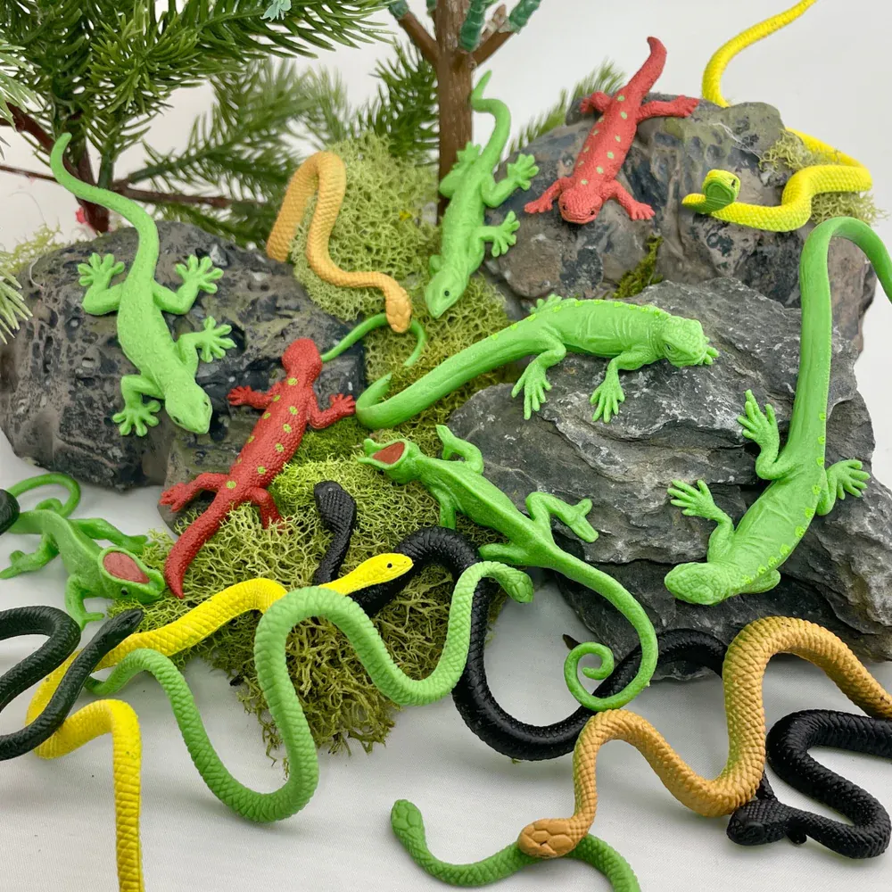 [Safari] 695704 爬蟲類迷你模型筒