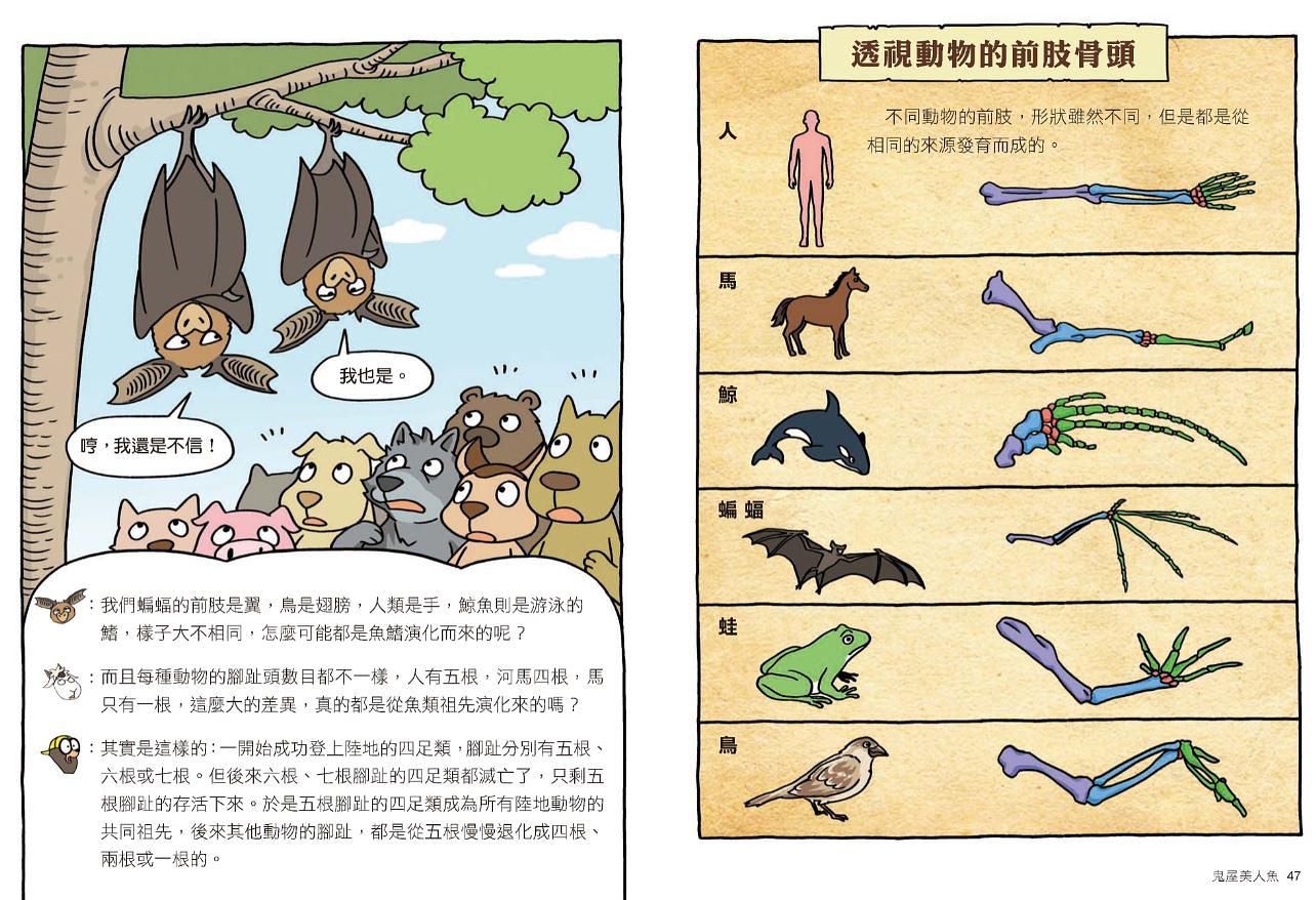 達克比辦案【最好笑動物知識漫畫★】10：鬼屋美人魚