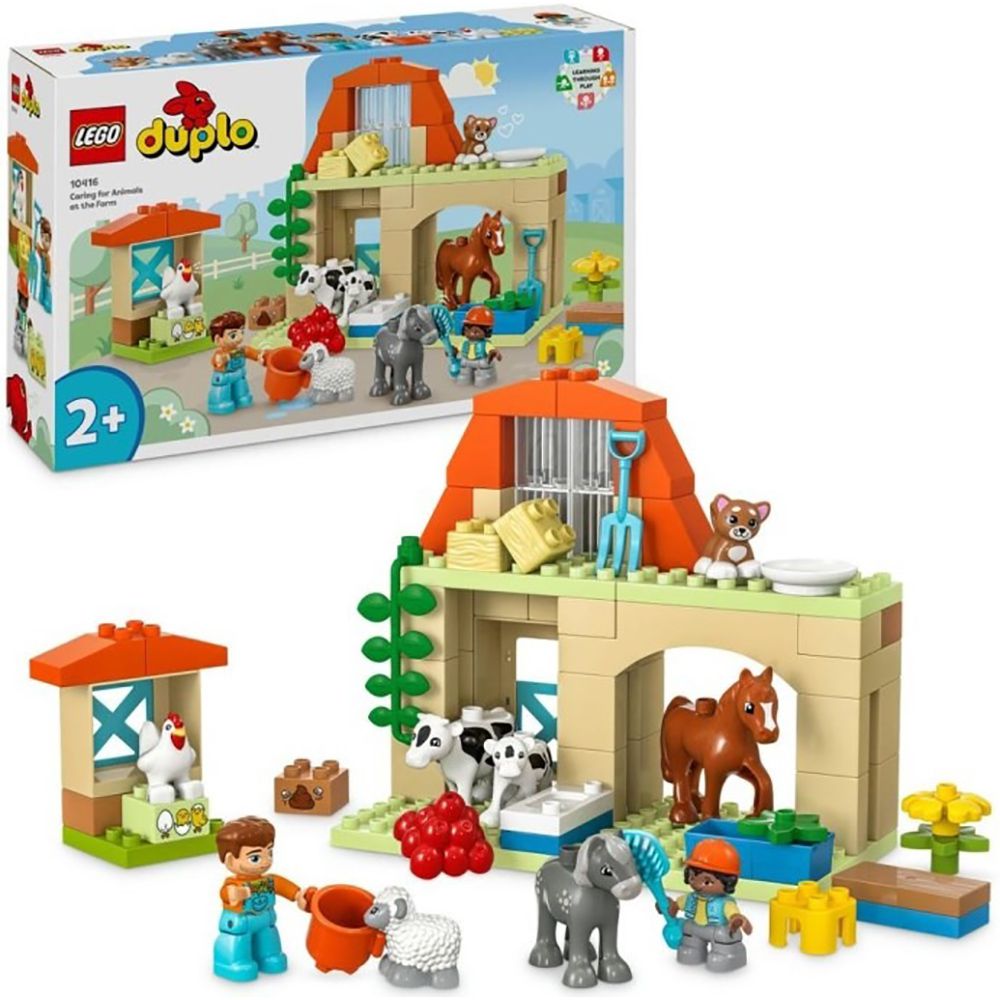 樂高 LEGO - LEGO樂高 LT10416 Duplo 得寶系列 - 照顧農場動物