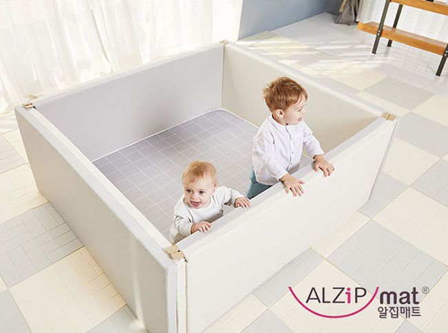 韓國圍欄、地墊NO.1 【Alzipmat 】專利設計，防護首選