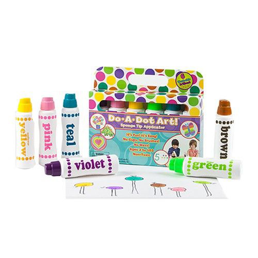 美國 Do A Dot Art - 點點畫筆-6入絢麗色-70ml/每隻