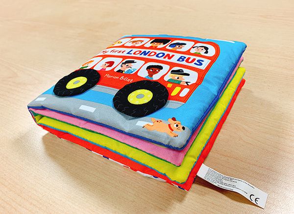 My First London Bus Cloth Book 我的第一本倫敦布書