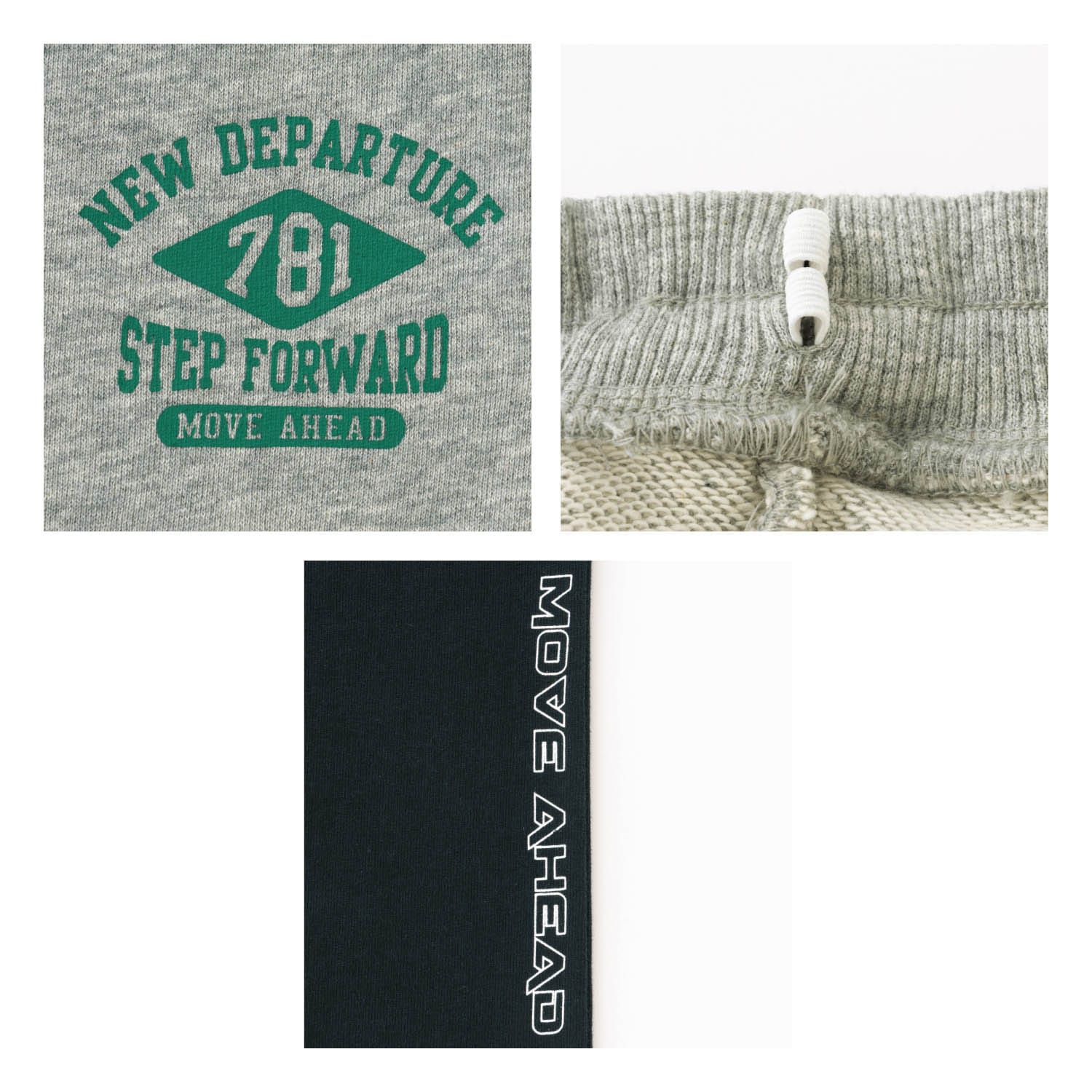 日本千趣會 - GITA 純棉束口休閒長褲-紫格紋