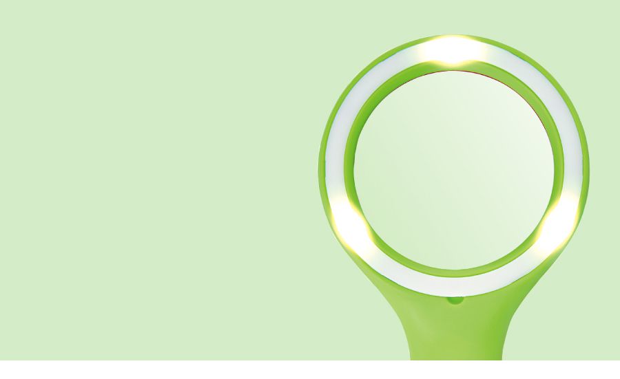 德國 Moses - 小園丁系列-LED寬鏡面放大鏡