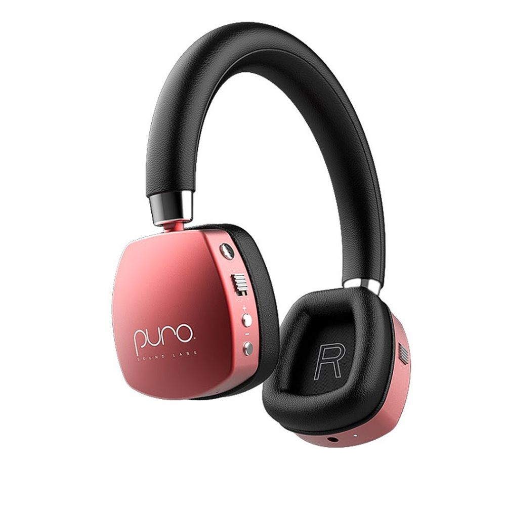 PURO SOUND LAB - PuroQuiets 降噪無線兒童耳機-附麥克風-紅色 (18 x 21 x 6 cm)