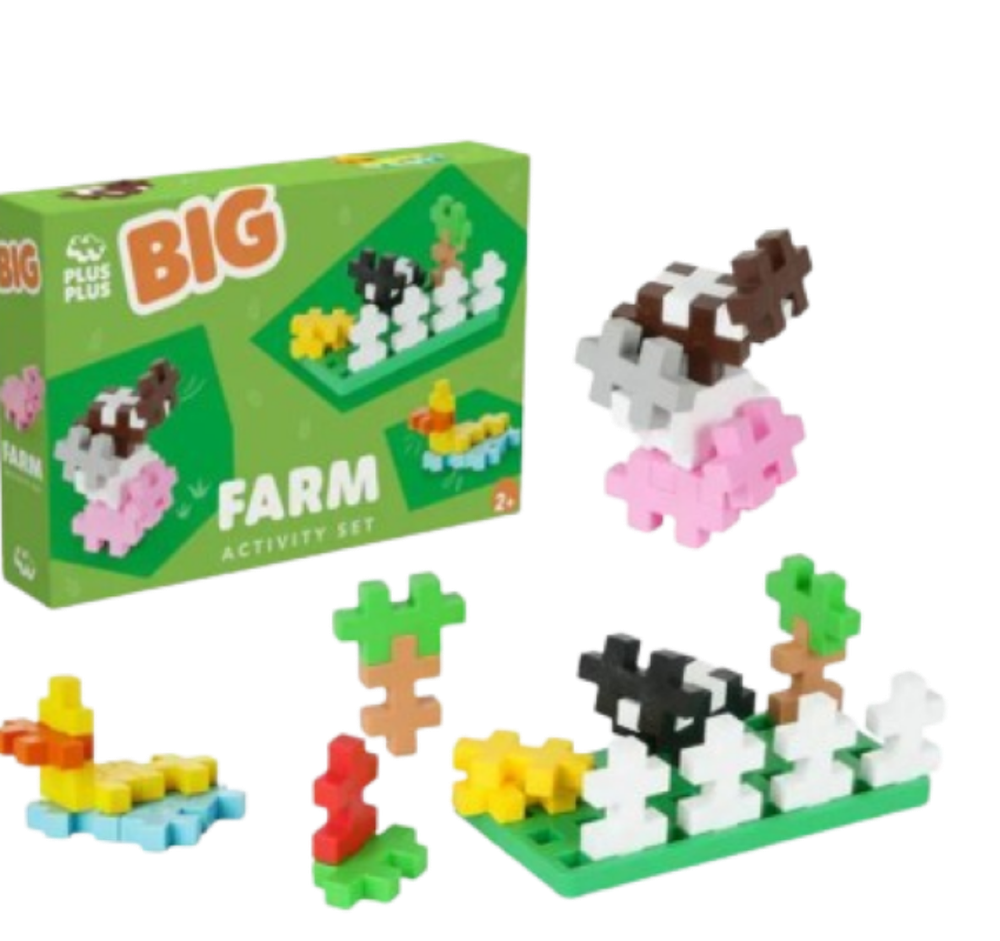加加積木-大積木創作系列-可愛農場50片 (24.5x16.5x4.5)