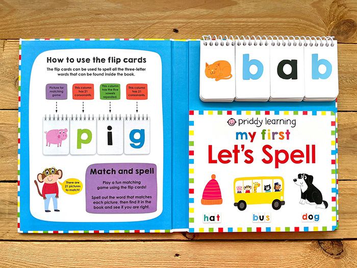 Priddy Learning: My First Let's Spell 我的第一本拼字書（厚頁書）