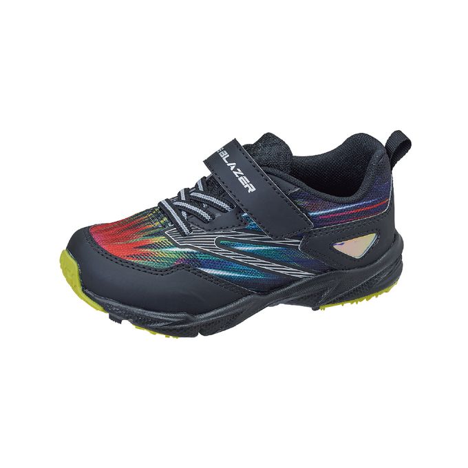 Moonstar日本月星 - 渲彩競速運動機能童鞋-ZB10951黑(中小童)-運動鞋-黑