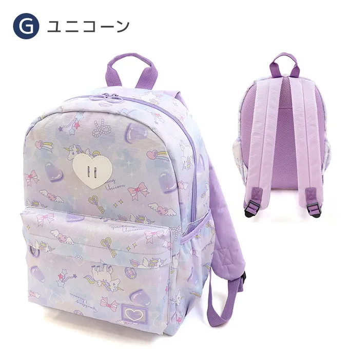 日本 ZOOLAND - 機能大容量童趣風減壓兒童背包(14L)-恐龍標籤-藍 (35x26x14cm)