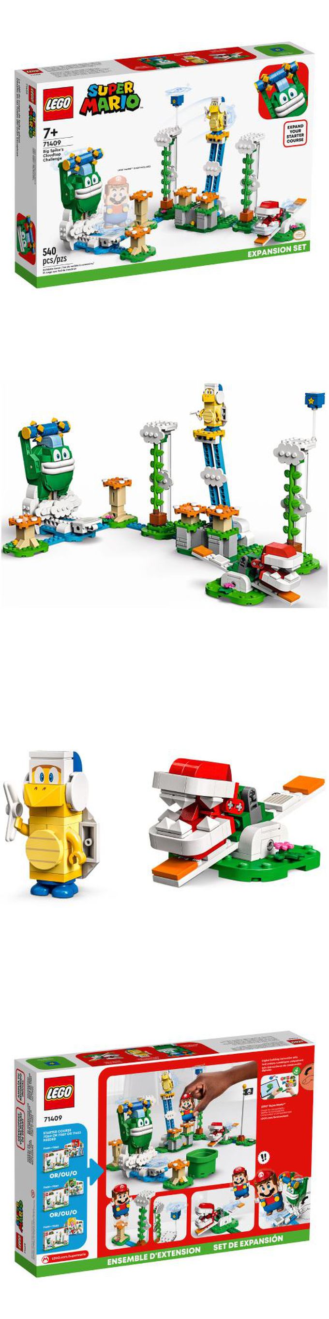 樂高 LEGO - 樂高積木 LEGO《 LT71409 》超級瑪利歐系列 - 大加邦的雲端挑戰-540pcs