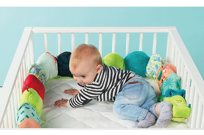 比利時 Lilliputiens - 寶寶感統遊戲防護枕-史黛拉小鹿