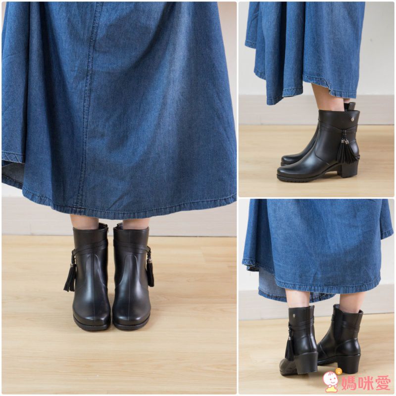 法國 Méduse 親子時尚雨靴/短靴/中筒靴