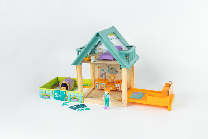 德國 Hape - 娃娃屋寵物美容院