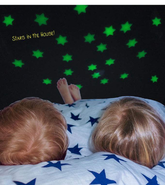 德國 Moses - 小夢想夜光星裝飾(20入)