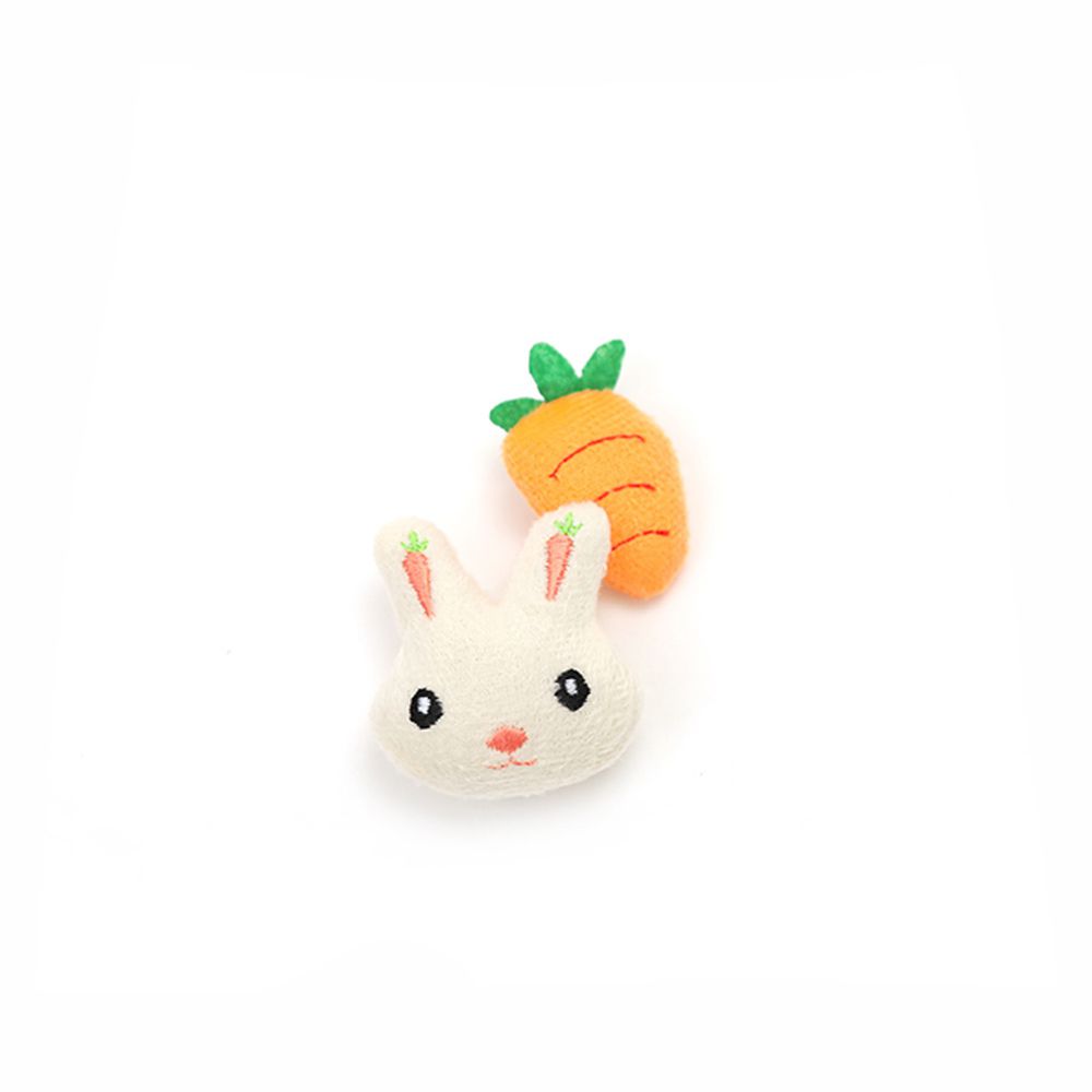 韓國 OZKIZ - 裝飾小別針-兔子蘿蔔