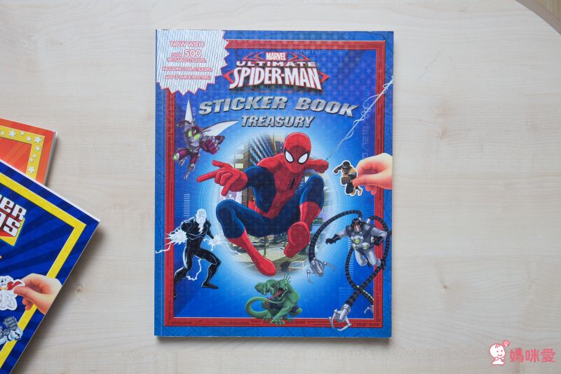 【超級英雄/蜘蛛人 貼紙書】熱愛英雄的男孩不能錯過☞大量貼紙與趣味題型 盡情當個小小英雄