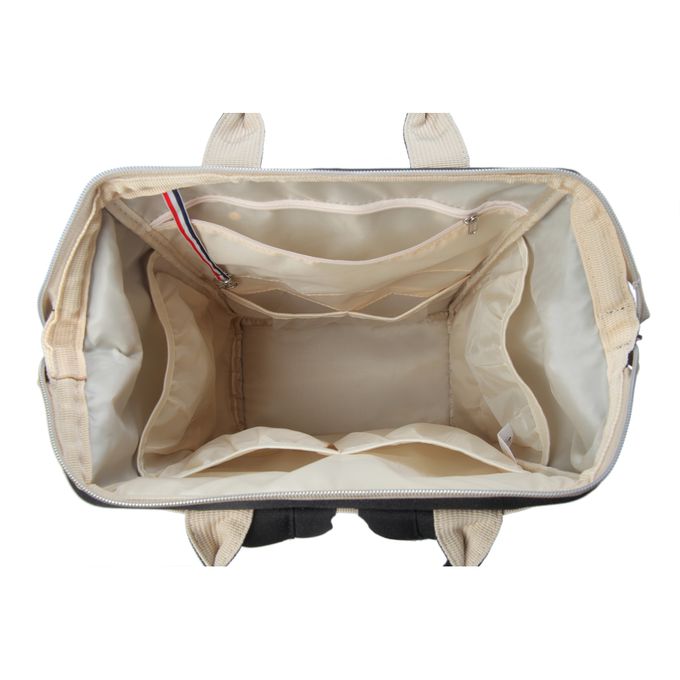 Heine 海恩 - WIN-182多功能媽媽包 後背包 防潑水背包 流行女包 育兒包 待產包-經典灰