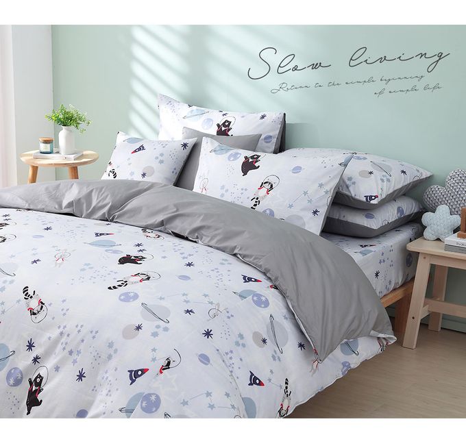 鴻宇 HongYew - 枕套2入 美國棉授權品牌-星際夢遊