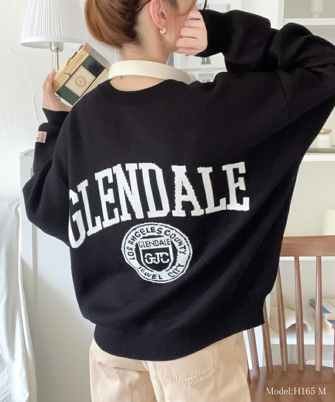 日本 Classical Elf - Java 4WAY印花厚磅針織上衣-左胸棕色LOGO-杏