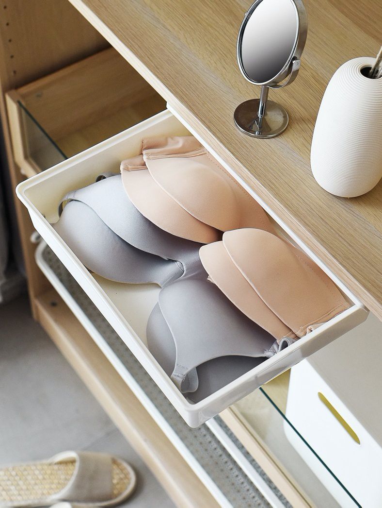 隱形收納抽屜 (中（26*19*6.5cm）)